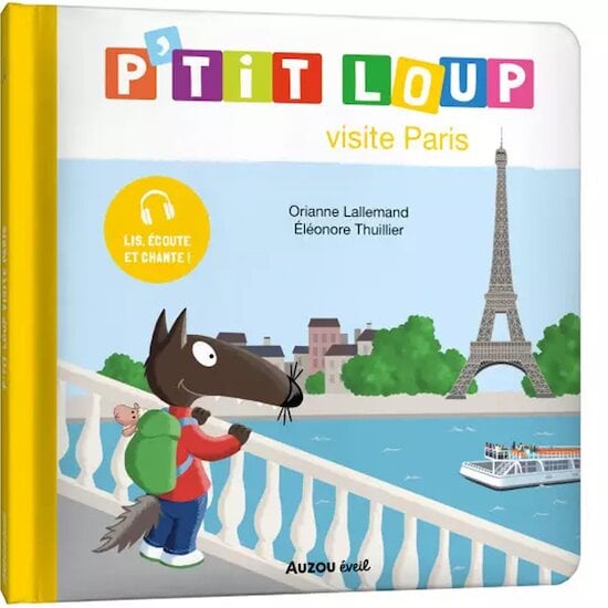 P'tit Loup Visite Paris   de AUZOU