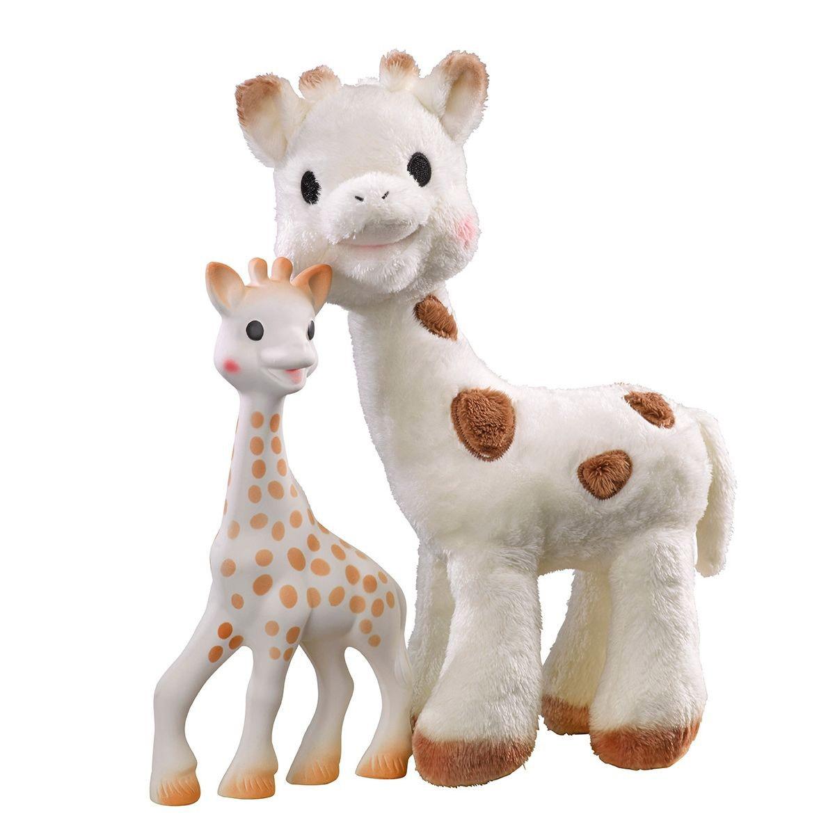 Coffret peluche Sophie Chérie + Sophie La Girafe de Vulli, Coffrets de