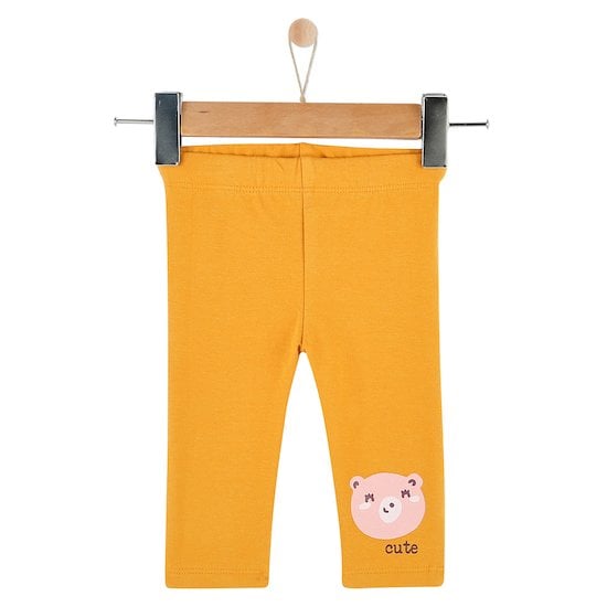 Little Explorers Legging Moutarde 6 mois de P'tit bisou