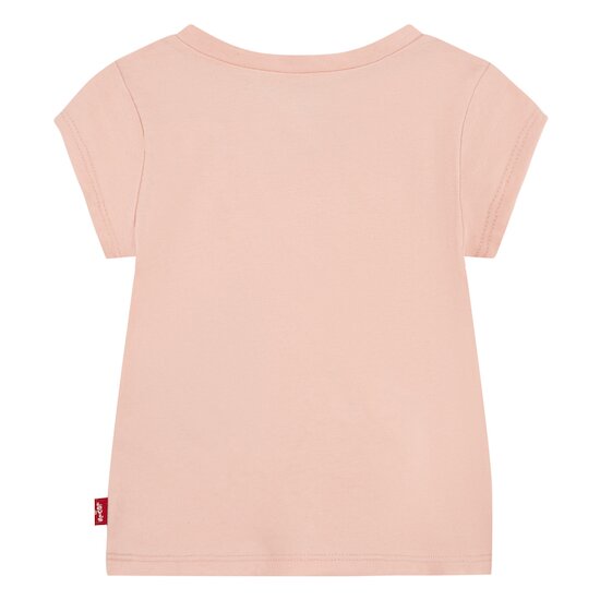 T-shirt manches courtes Batwing Rose  de Levi's Kids