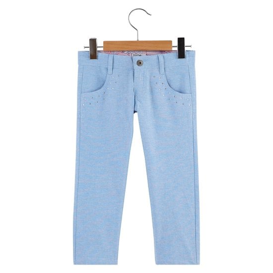 Pantalon Malibu Beach Bleu chambray 24 mois de Nano & nanette