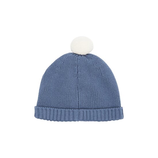 Mon écureuil chou Bonnet en tricot Blue Graphite  de Marèse