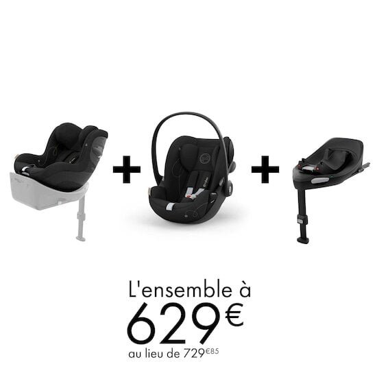 Soldes Cybex : Sirona G + Cloud G + Base G = 629€ au lieu de 729,85€   de CYBEX