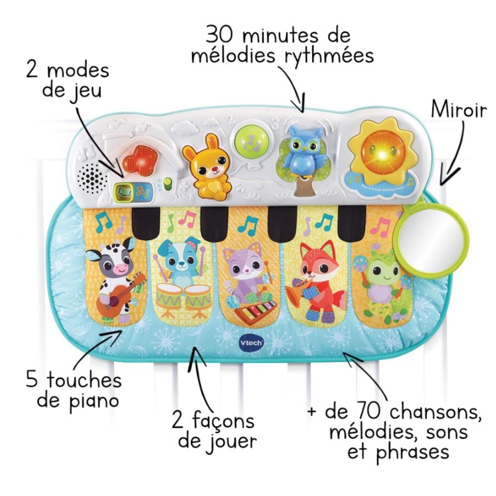 Coffret de naissance bébés animaux VTECH BABY : le coffret de jouets à Prix  Carrefour