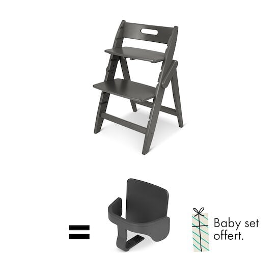 Offre ABC Design : baby set OFFERT pour l'achat d'une chaise haute Yippy   de ABC Design