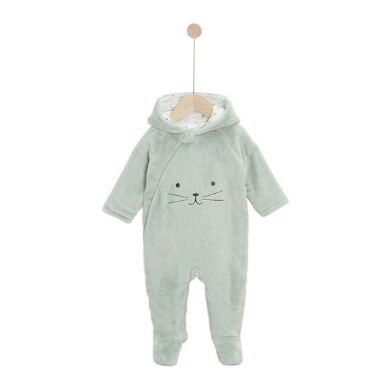 Surpyjama Trousseau Mon Chaton Vert  de P'tit bisou