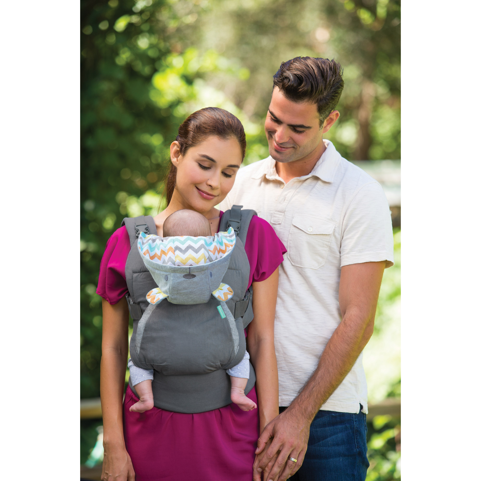 Infantino Porte-bébé Cuddle Up Ergonomique Hoodie Carrier