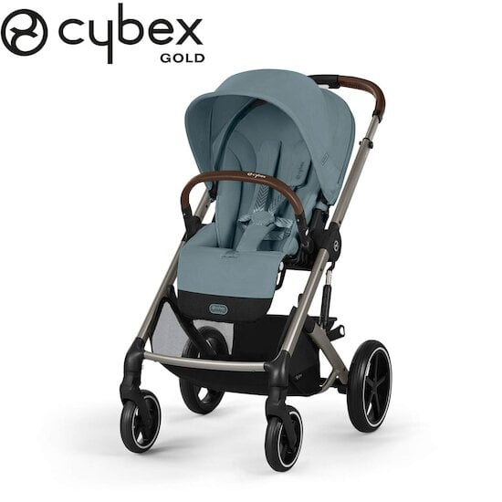 Poussette Balios S Lux 2 Châssis Taupe - Stormy Blue  de CYBEX