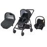 Trio Mya Black Grid De Bebe Confort Poussettes Citadines Aubert