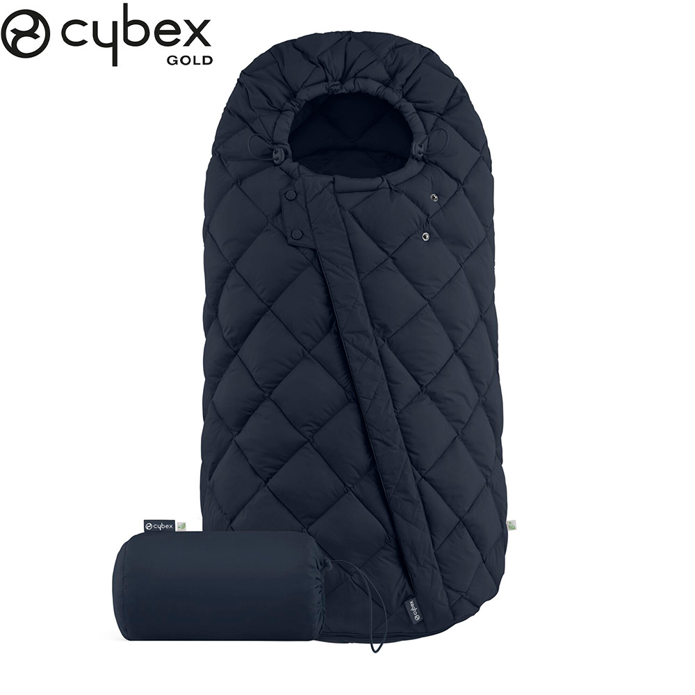 Chancelière poussette Cybex pas cher : Chancelière Cybex Gold Navy Blue