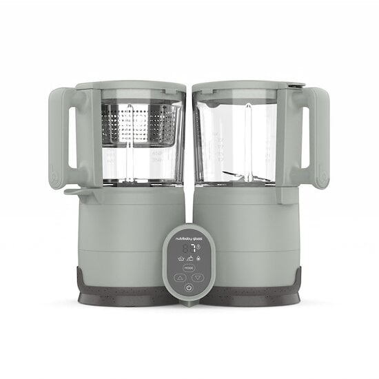 Nutribaby Glass - Robot en verre cuisson rapide Celadon  de Babymoov