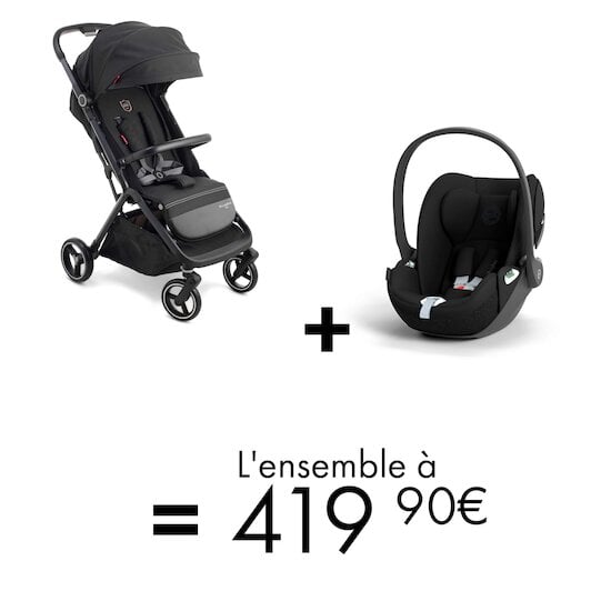 Offre William Kent 1733 : poussette Sirius avec adaptateurs + Cloud T de Cybex à 419,90€   de William Kent 1733