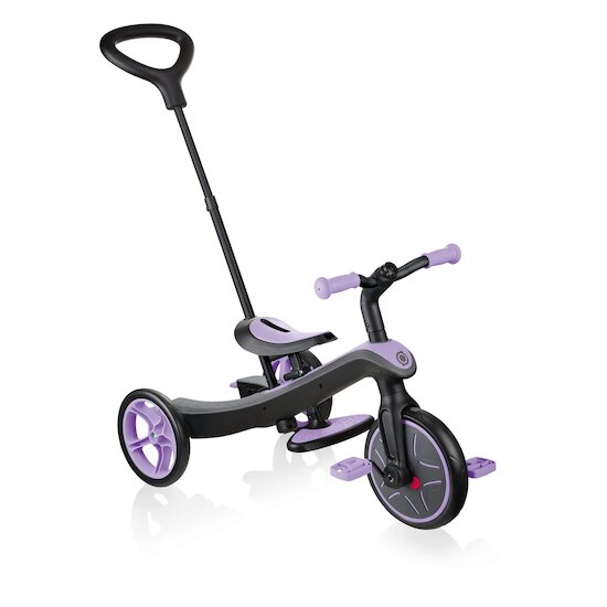 Hombuy tricycle évolutif bébé 4en1 - poussette vélo enfant de 10 à 36 mois  - rouge - Conforama