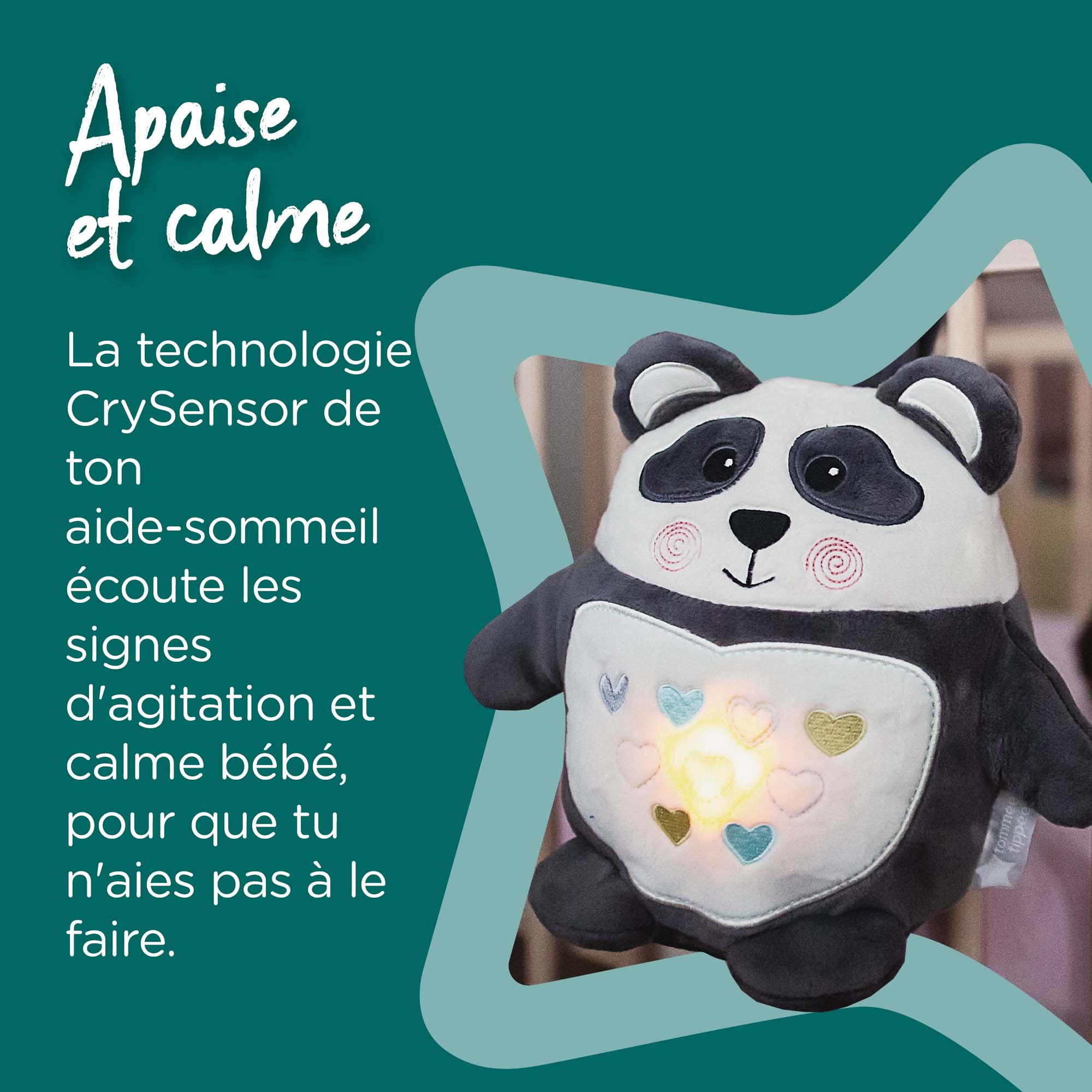 Veilleuse Panda Musique - Lumi-egrave-res - Bruits de la Nature - Doudou et  Compagnie - DC3693 - Lap'tite Grenouille