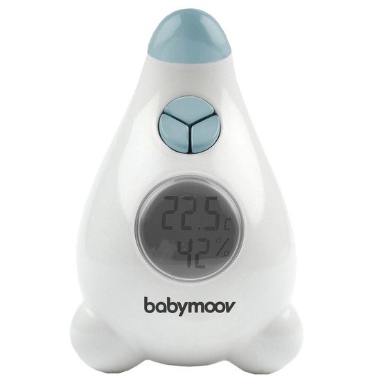 Thermomètre-hygromètre Bleu / Blanc de Babymoov, Thermomètres