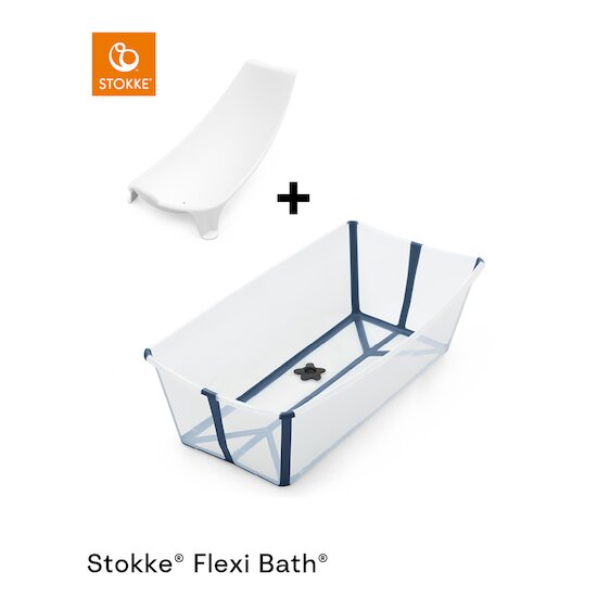 Baignoire Flexi Bath XL STOKKE transparent/vert - Stokke
