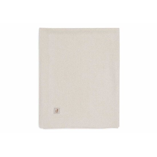 Couverture Berceau Cosy Knit Ivory 75 x 100 cm de Jollein