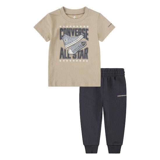 Ensemble t-shirt + jogging Dark  de Converse