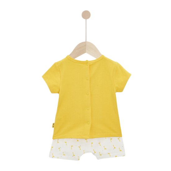 Ensemble Short + Haut Jaune soleil  de P'tit bisou