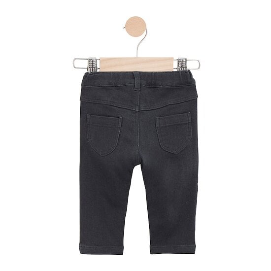 Pop mood Pantalon denim gris anthracite  de Marèse