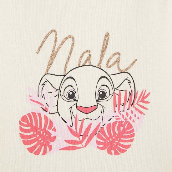 Lot 2 Bodies A Manches Courtes Nala Rose De Disney Baby Bodies Fille Aubert