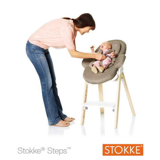 Transat Steps White Deep Grey De Stokke Transats Aubert