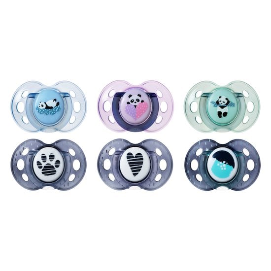 Pharmacie Grand Annecy - Parapharmacie Tommee Tippee - Lot De 2 Sucettes  Fun Style - 18/36 Mois - Fille - Annecy