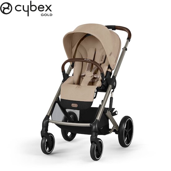 Poussette Balios S Lux 2 Châssis Taupe - Almond Beige  de CYBEX