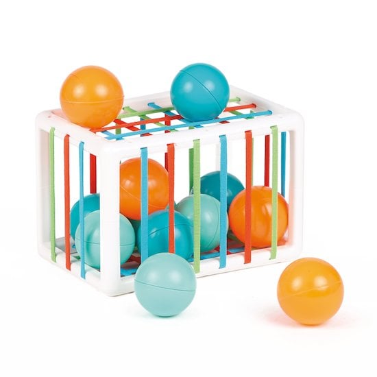 Jouet Montessori Bebe 6-12+ Mois,12Pcs Jouets D'Éveil Cube D