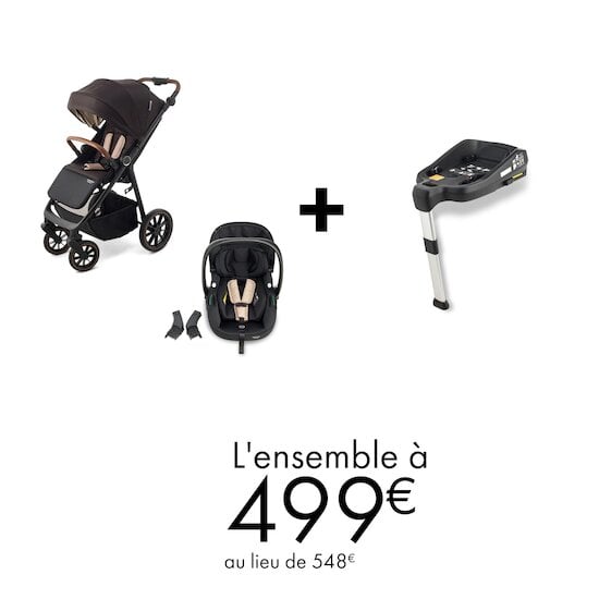 Offre Formula Baby : pack poussette Travel Lounge + base ISOFIX = 499€ au lieu de 548€   de Formula Baby