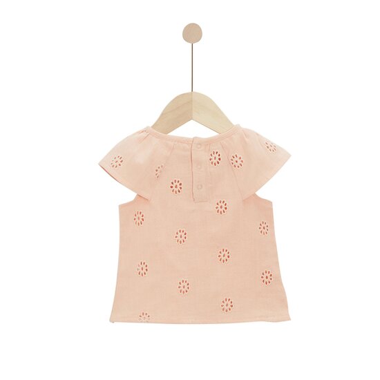 Tee-shirt Liberty and Sea Life Rose  de P'tit Bisou Petit Prix