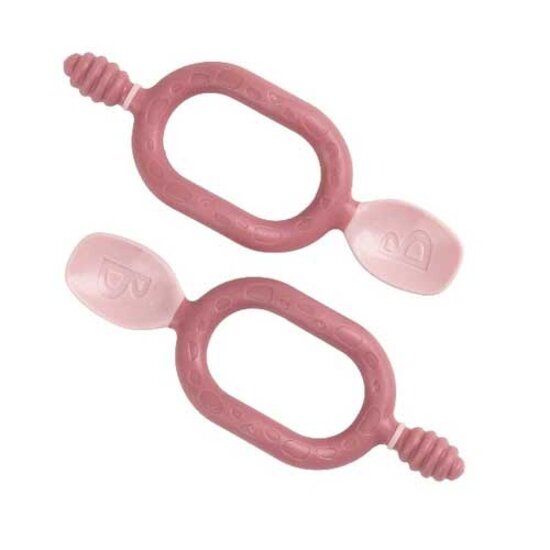 Lot de 2 Cuillères d'apprentissage Dippit Blush  de Bibado