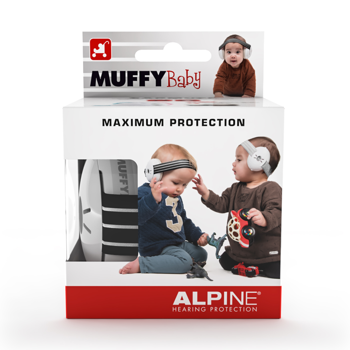 Alpine Muffy Casque Anti-Bruit : protection auditive pour enfants jusqu'à  16 ans - CE Certifié - Confortable et réglable - Prévient les troubles