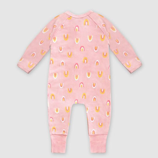 Pyjama Zippé Coton stretch Rainbow  de DIM Baby