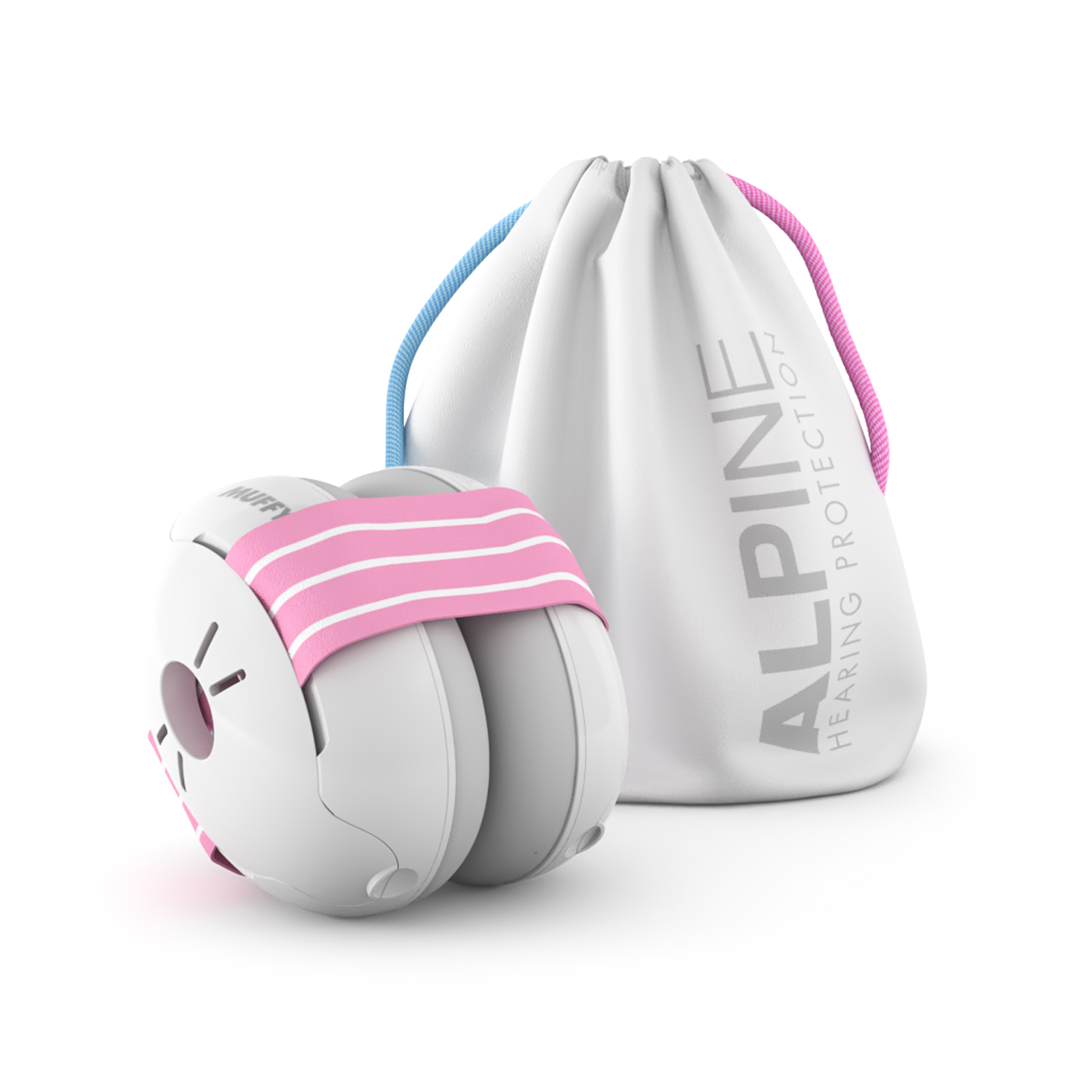 Casque anti-bruit Muffy Baby Pink de Alpine, Sécurité domestique : Aubert