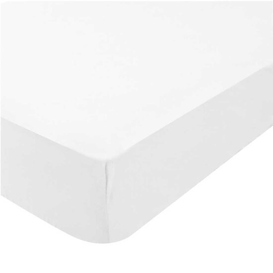 Drap-housse en jersey Blanc 70 x 140 cm de Domiva