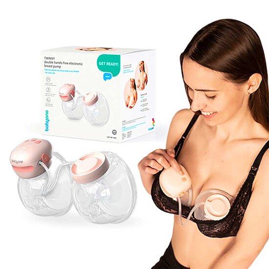 Tire-lait double mains libres   de Babyono Tire-lait double mains libres   de Babyono
