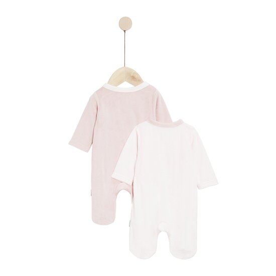 Mes Essentiels Lot 2 Pyjamas Rose Pearly  de P'tit bisou