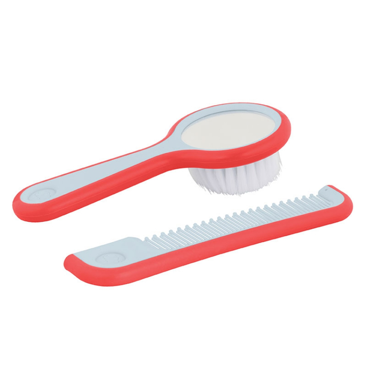 Brosse Miroir Et Peigne Navy Rouge De Bebe Confort Brosses Et Peignes Aubert