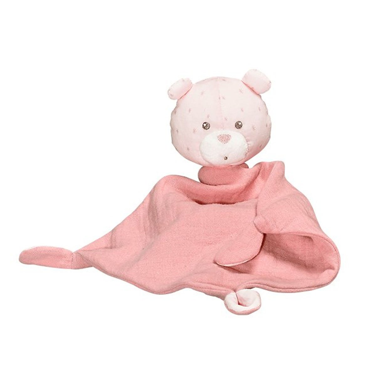 Lily Doudou Mouchoir Lily Poudree De Sauthon Baby Deco Doudous Aubert