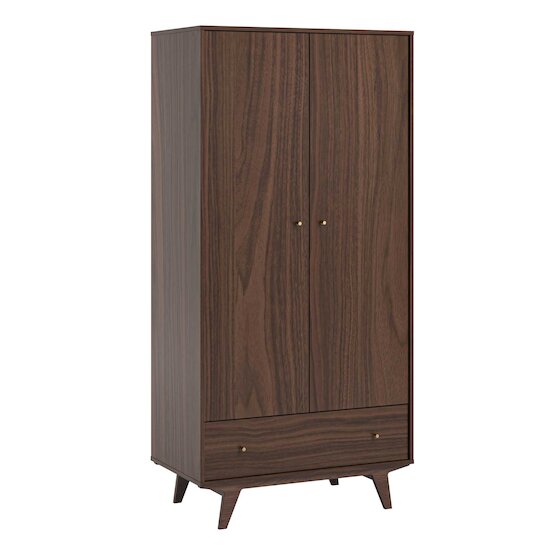 Mid Armoire 2 portes Bois Walnut  de Vox