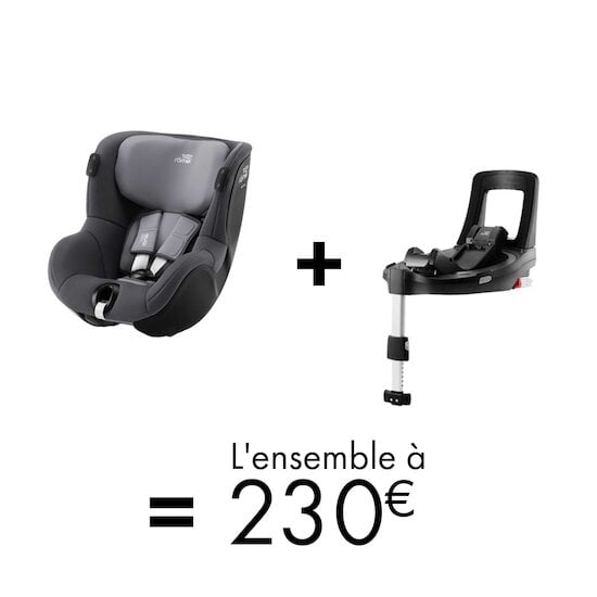 Offre Britax : siège auto Dualfix + Base flex = 230€   de Britax