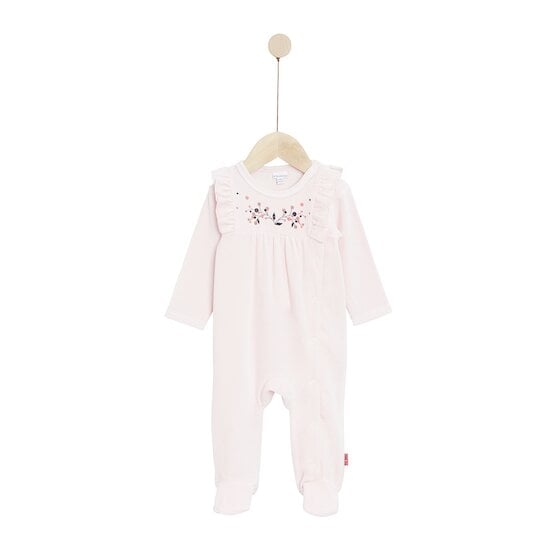 Lovely Capucine Pyjama en velours Pink Aubepine 18 mois de P'tit bisou