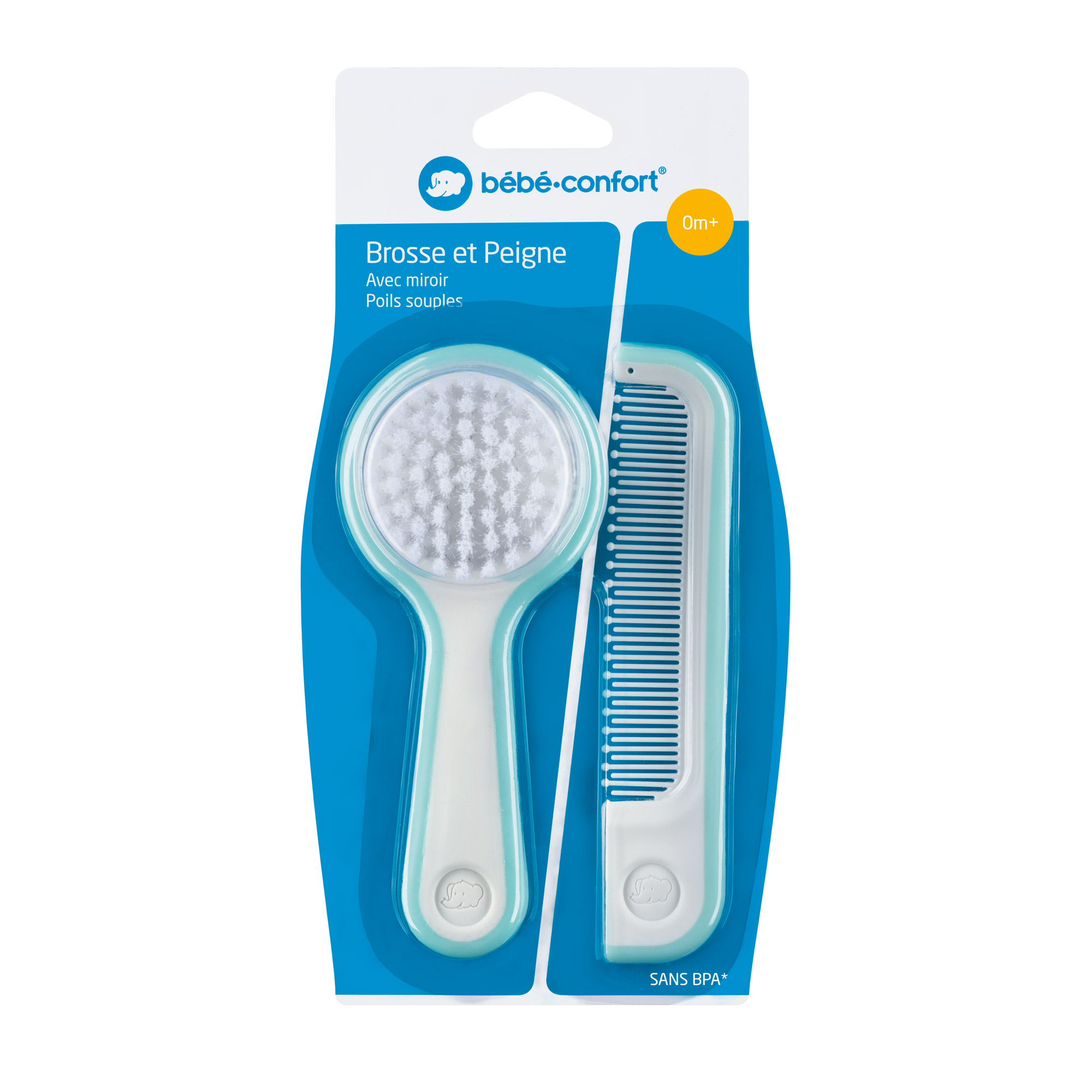 Brosse Miroir Et Peigne Water World Blue De Bebe Confort Brosses Et Peignes Aubert