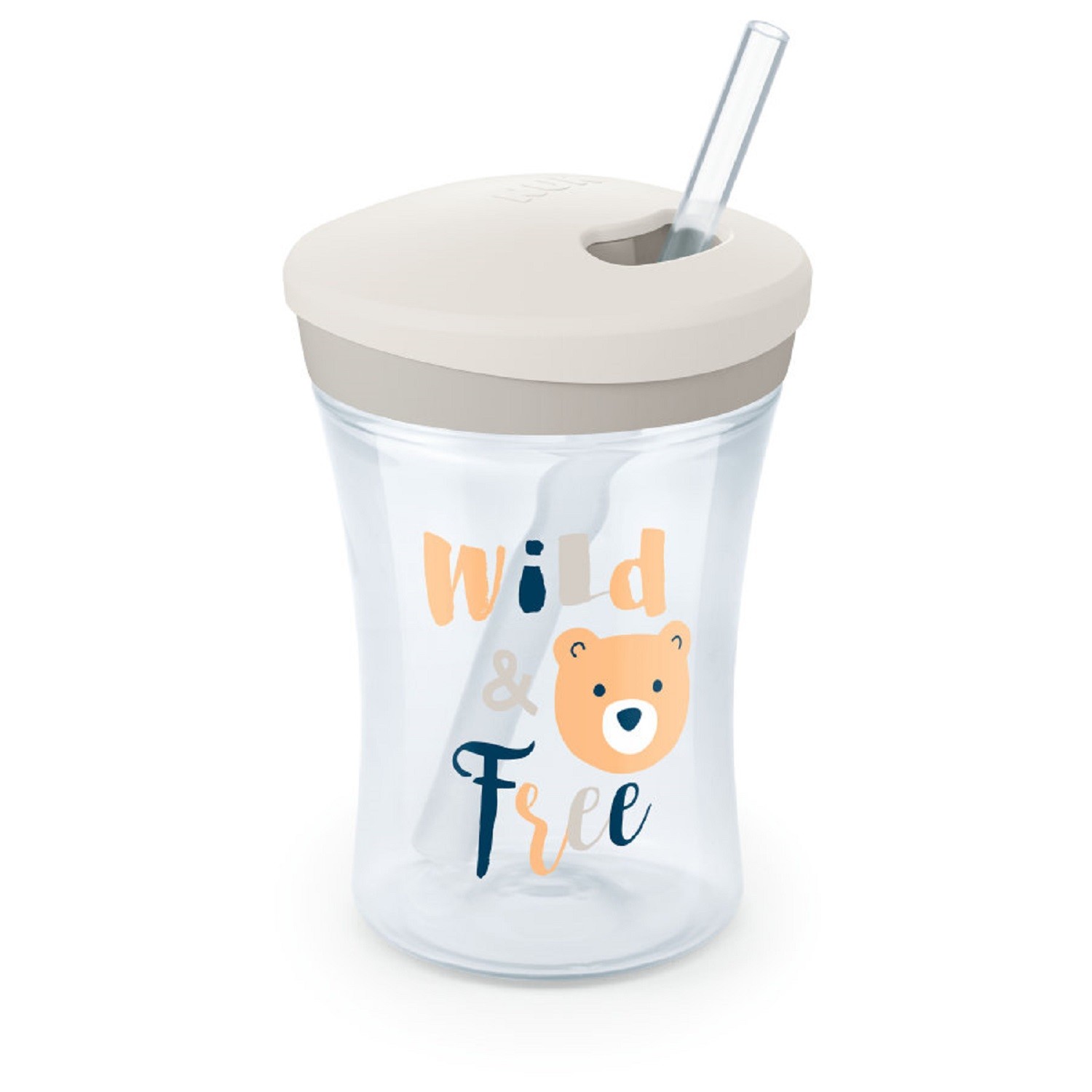 Tasse Evolution Action Cup Avec Paille Souple 12m Ourson De Nuk Tasses Verres Aubert