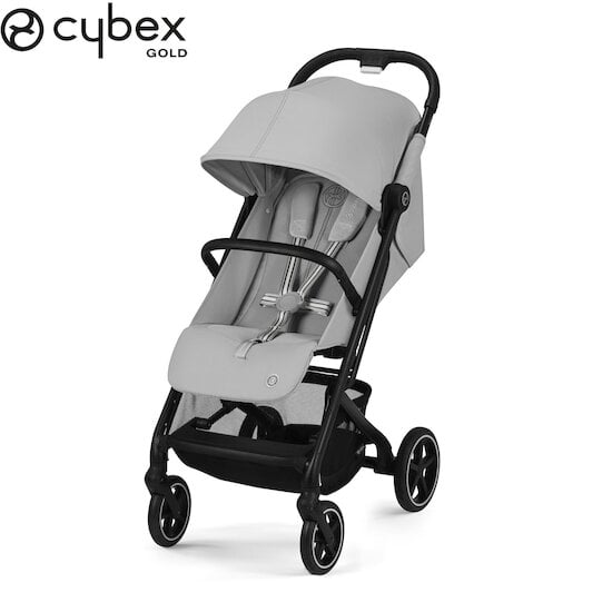 Poussette Beezy 2 Black Frame Candy Pink Fog Grey Light Grey  de CYBEX