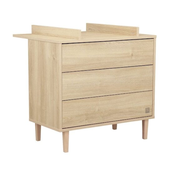 Paloma Commode 3 tiroirs Bois chêne sépia  de Sauthon Baby's Sweet Home