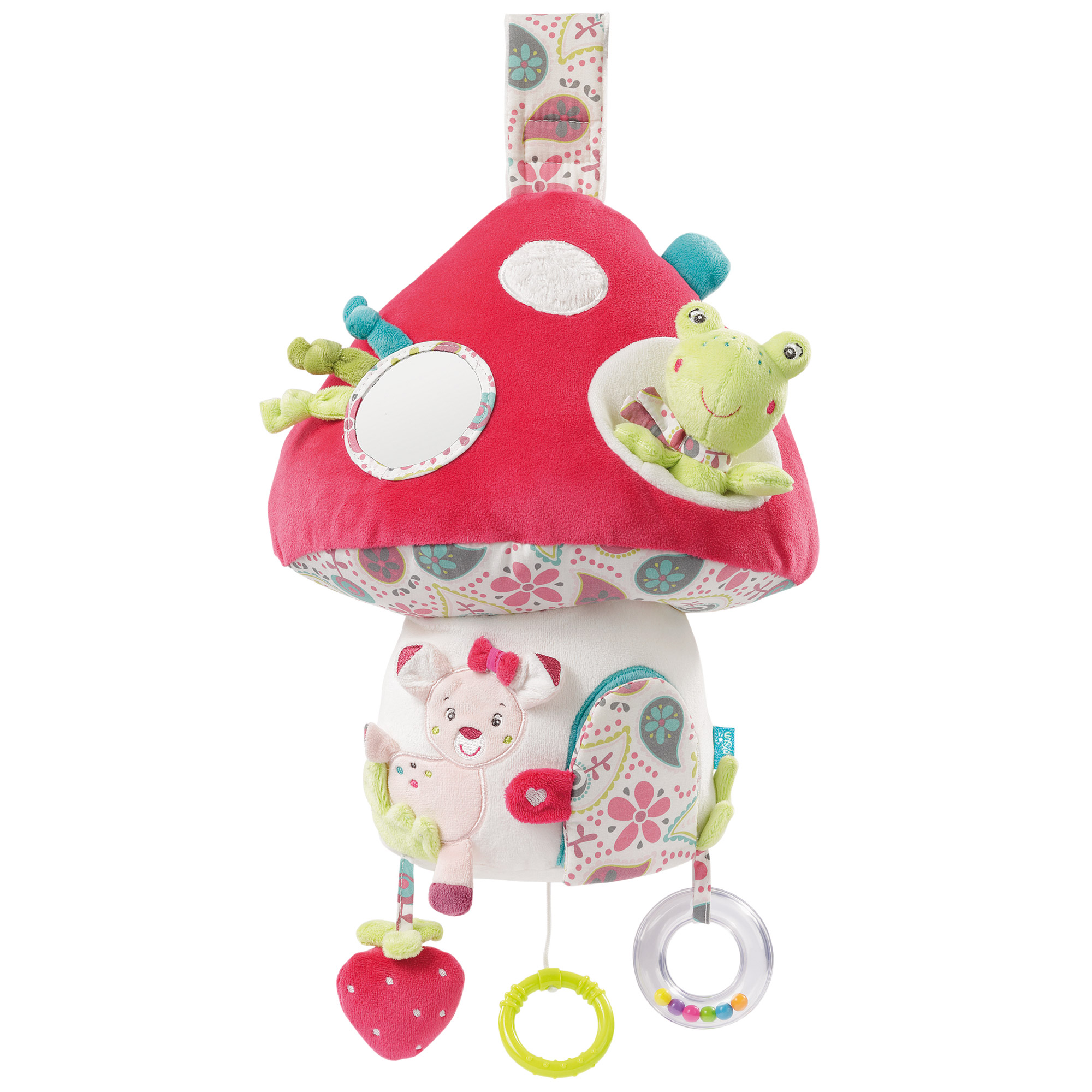 Les Coquettes Champignon Musical Lumineux De Babysun Peluches Musicales Aubert