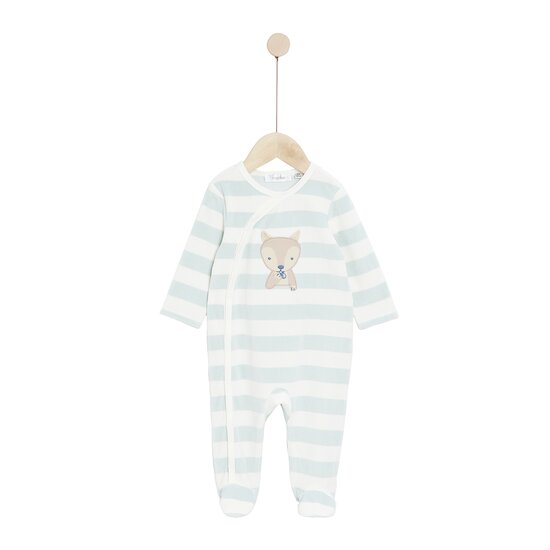 Mon écureuil chou Pyjama en velours Stripe Forzen 18 mois de Marèse