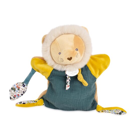 Les Boh'aime Doudou marionnette Lion 25 cm de Doudou et Compagnie